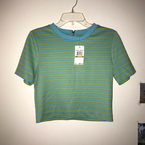 NWT MICHAEL KORS STRIPED TOP